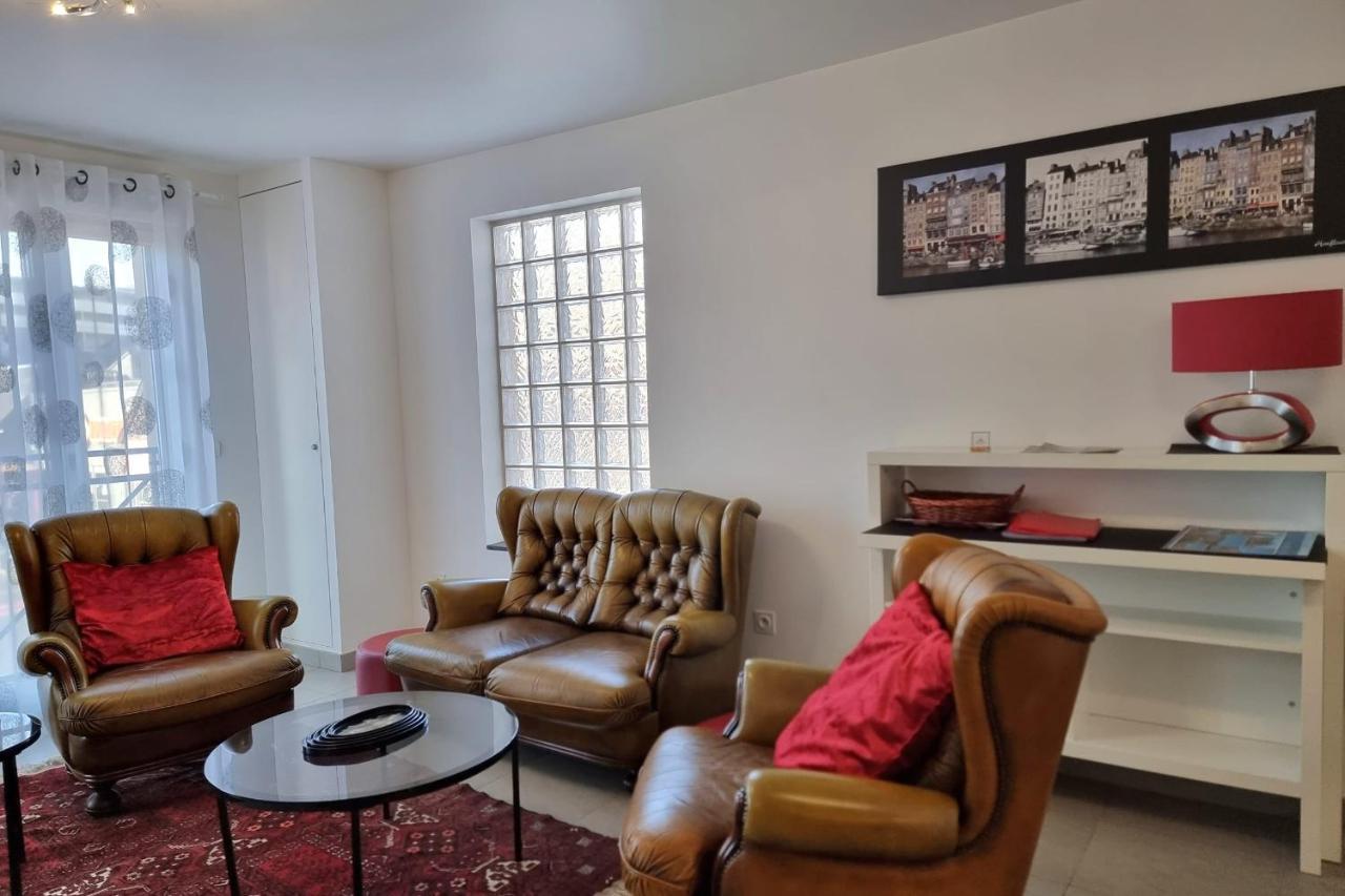 הונפלר Chez Lou Et Dan 4P Apartment With Balcony Elevator And Secure Parking מראה חיצוני תמונה